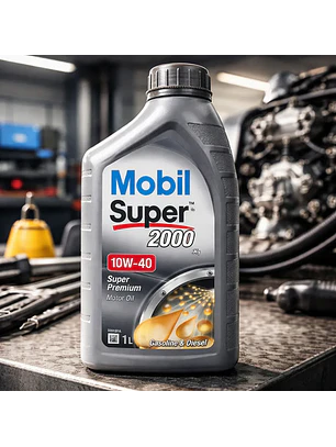 Aceite 10w-40 Mobil Super 2000 Sn Plus/cf 1l
