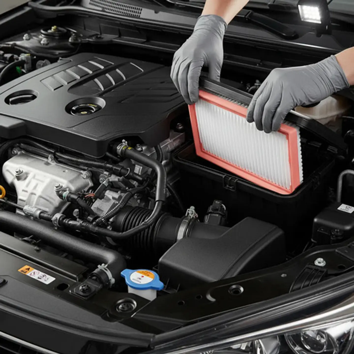 Filtro Aire Para Kia Rio 1.4 4c 2017-219 Stp 4