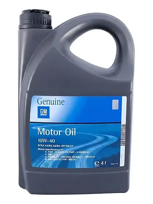 Aceite 10w-40 Gm 2000 Sl Plus/cf A3/b4 4l