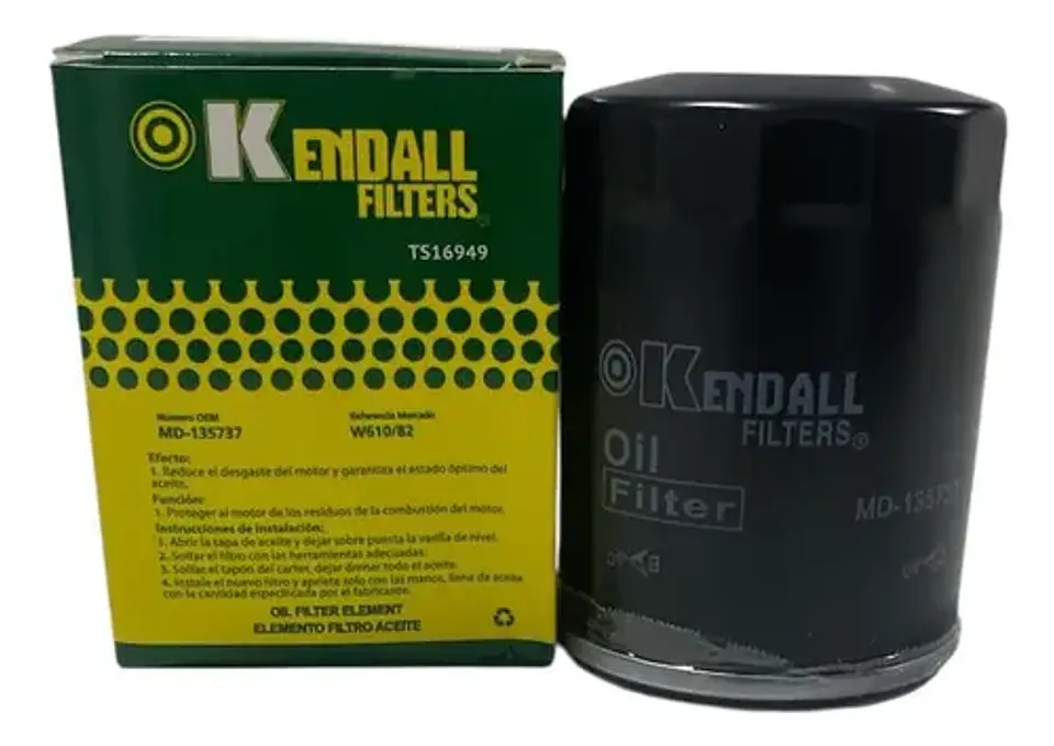 Filtro Aceite Para Mitsubishi L200 2.4 1993/1998 1