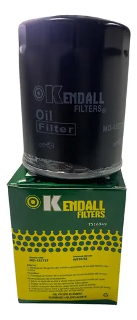 Filtro Aceite Para Mitsubishi L200 2.4 1993/1998