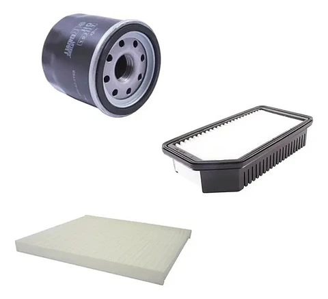 Kit Filtros Aceite/aire/polen Para Kia Soluto 1.4 2019-2024