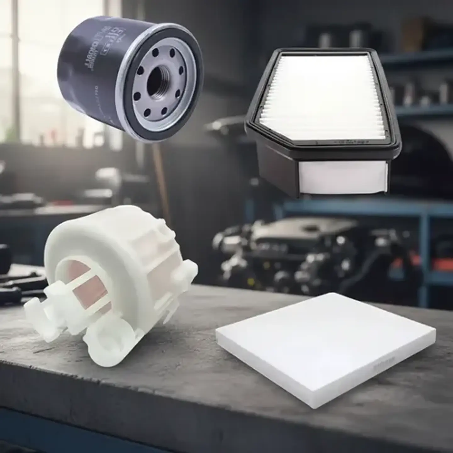 Filtros Aceite/aire/polen/ben Para Kia Soluto 1.4 2019/2024 1