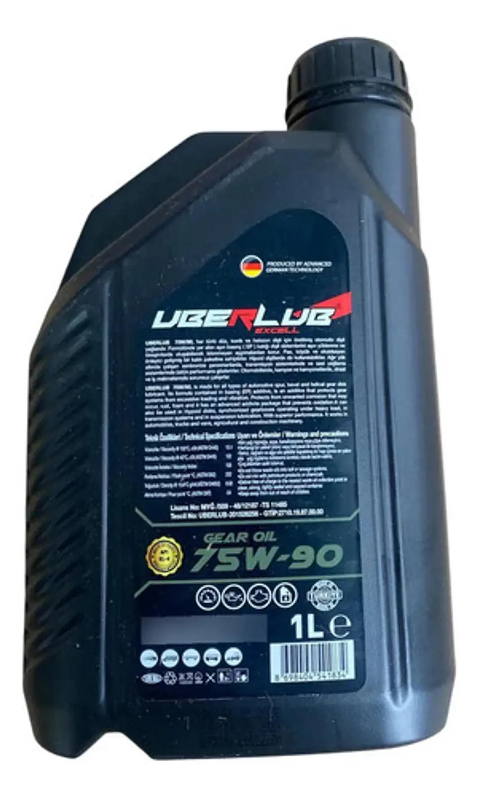 Aceite Para Transmision 75w90 Gl4 Uberlub 1l 3
