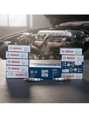 Bujias Bosch Para Chevrolet Sail 1.4 2011-2017  Pack 4 Und.