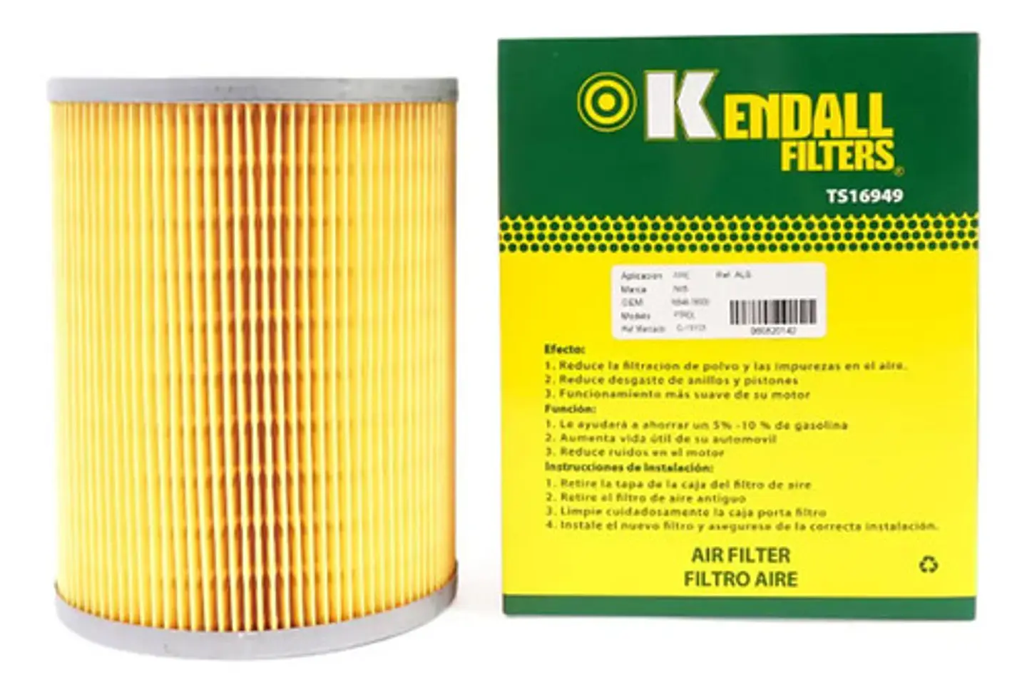 Filtro Aire Para Nissan Patrol 4000 1980-1989 5