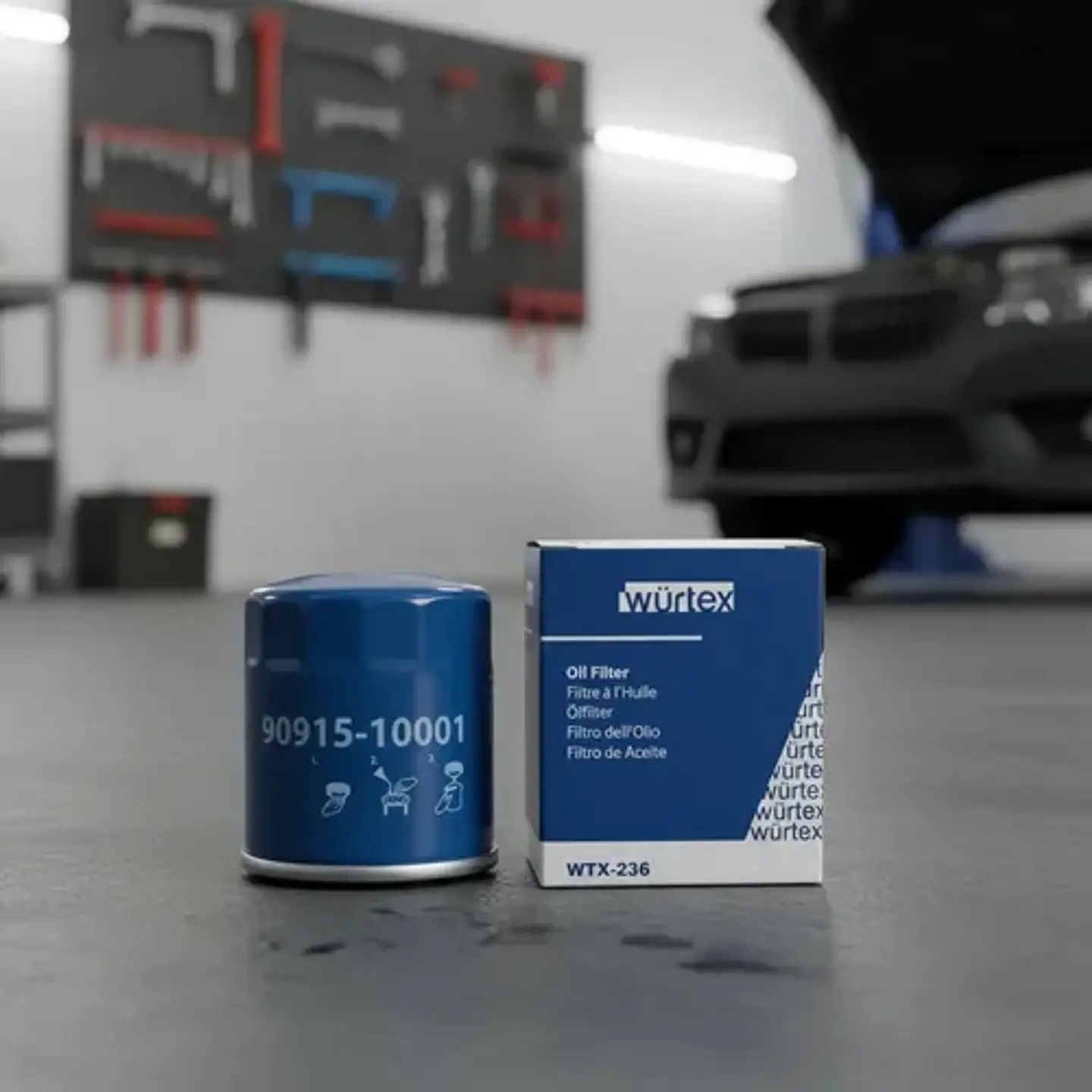 Filtro Aceite W68/80 Para Toyota Yaris - Corolla - Hilux 3