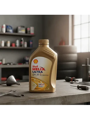 Aceite De Motor Shell Helix Ultra Sp C5 Dpf 0w20 1 Litro