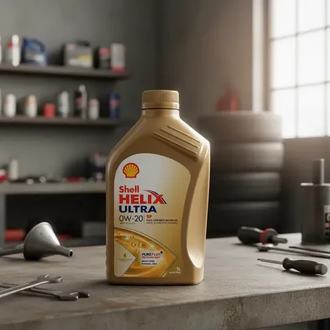 Aceite De Motor Shell Helix Ultra Sp C5 Dpf 0w20 1 Litro