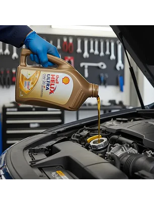 Aceite De Motor Shell Helix Ultra Sp C5 Dpf 0w20 1 Litro