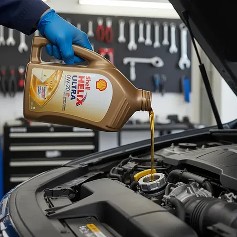 Aceite De Motor Shell Helix Ultra Sp C5 Dpf 0w20 1 Litro