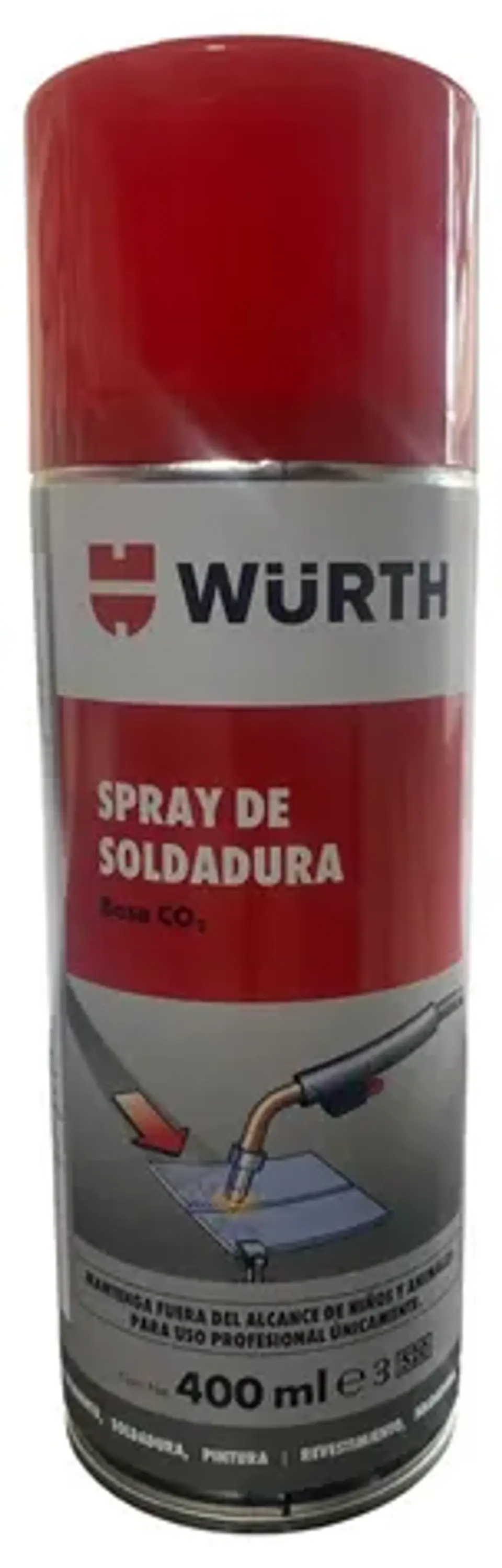 Spray Para Soldadura Antisalpicadura Wurth 400 Ml 3