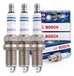 Juego De 4 Bujías Bosch Bkr5e11 Para Nissan V16 Accent Y Kia - Miniatura 3