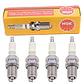 Pack De 4 Bujía De Encendido Ngk Para Chery Iq 1.1 2008-2014  - Miniatura 1