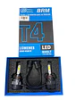 Kit Luces Led T4 9012 Hir2 Bivolt 6500lm 2 Caras - Miniatura 2