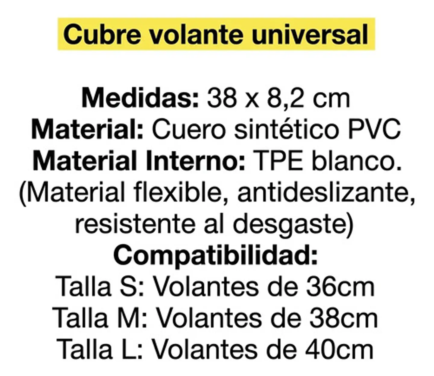 Funda Cubre Volante Universal Negra Y Roja De 38 Cm 5