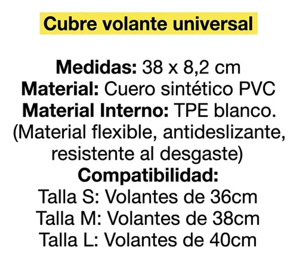 Funda Cubre Volante Universal Negra Y Roja De 38 Cm 5