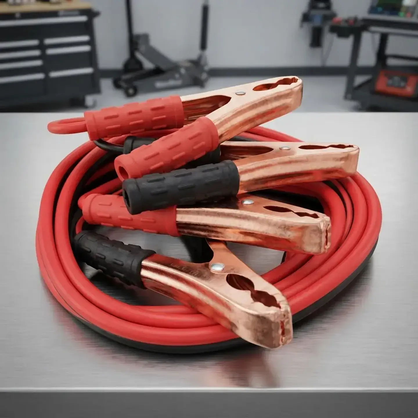 Cable Para Puente Roba Corriente 400a 2,2 Mts 1