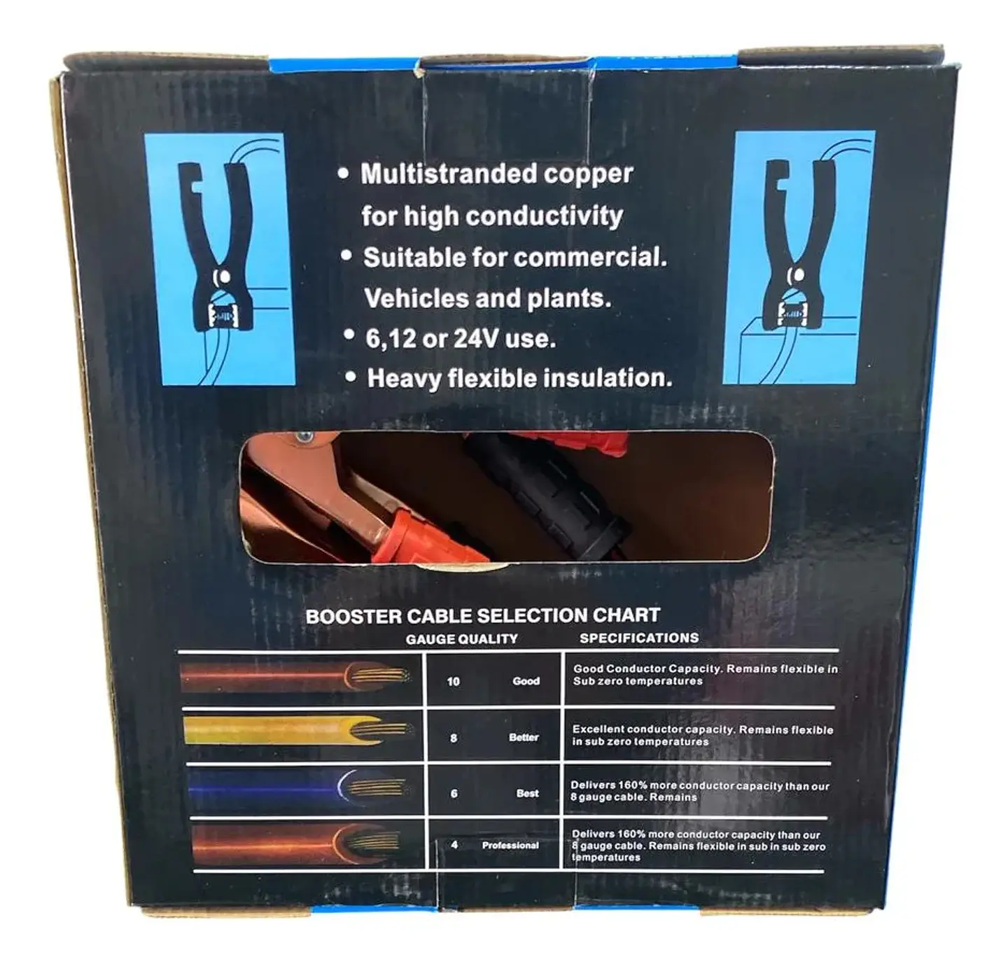 Cable Para Puente Roba Corriente 400a 2,2 Mts 4