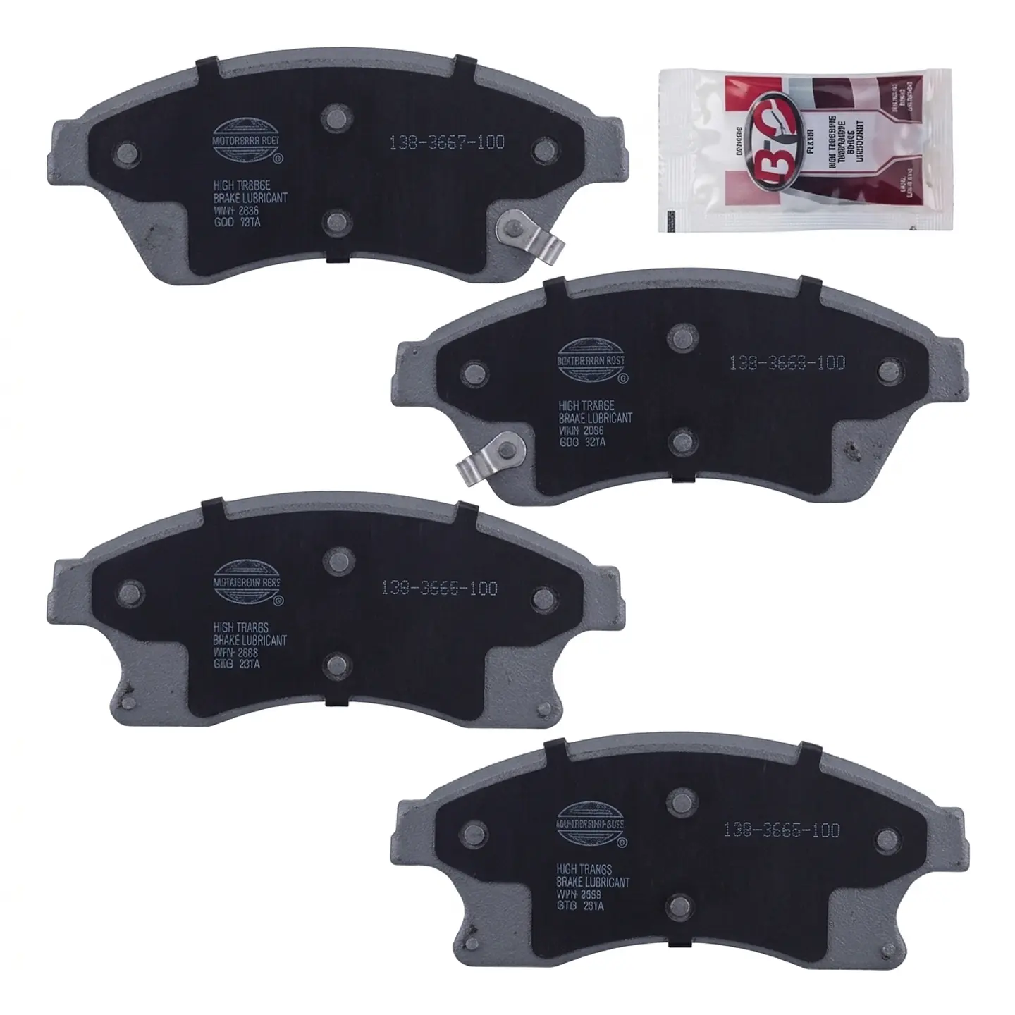 Pastilla Freno Delantera Para Chevrolet Tracker 1.8 2013-18 1