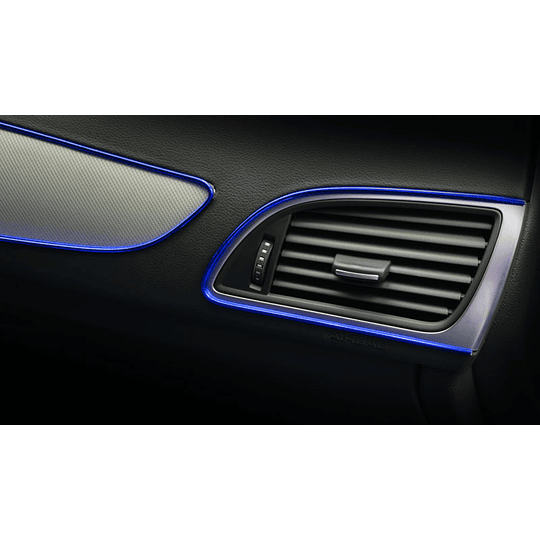 Cable Hilo Decorativo Tuning Sin Luz 5 Metros Interior Tablero Puerta Univ Auto Colores Metalizados