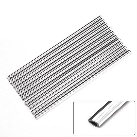 Moldura Decorativa Colores Metalizados Tuning Para Rejilla Ventilación Aire Universal Auto 2 Metros