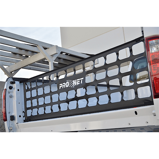 Malla Red Deportiva Trasera Para Portalón Marca Pronet Universal Camionetas Doble Cabina Pickup 4x4