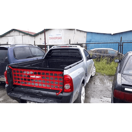 Malla Red Deportiva Trasera Para Portalón Marca Pronet Universal Camionetas Doble Cabina Pickup 4x4