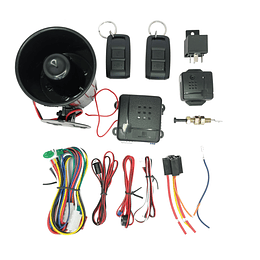 Kit Sistema Alarma Auto Código Variable Antirrobo Antiasalto Corta Corriente Función APP Bluetooth