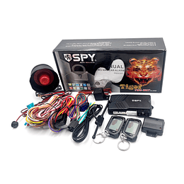 Kit Alarma Digital Inteligente 2 Vias P/Auto Control Beeper (Vibra y Suena) Con Encendido a Distancia