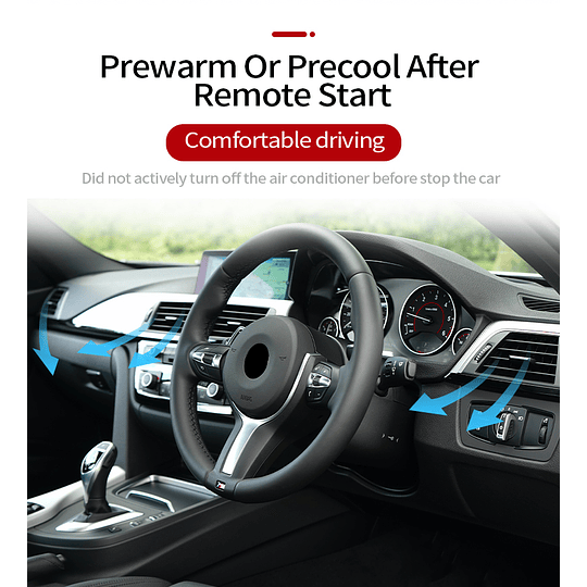 Alarma 2 Way Anti Robo C/Botón Start, Partida Remota, Bluetooth PKE, Control Beeper (Vibra y Suena)