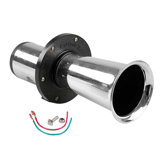 Bocina Metálica Pito Claxon Sonido Vintage Horn Towking Auto Clásico Antiguo FORD Burrita Univ Auto Moto