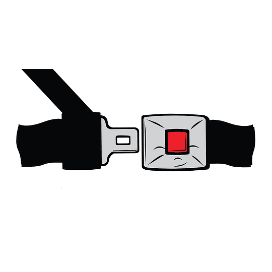 Cinturón Seguridad Estándar Univ 2 Puntos Auto Micro Buses Transporte Escolar Revisión Técnica