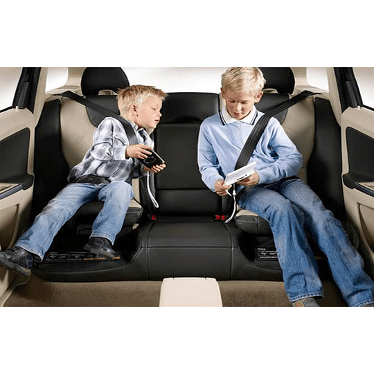 Cinturón De Seguridad Estándar 3 Puntas Universal Auto (Ajuste Manual, NO se Retrae al Desabrocharse)