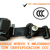 Cinturón De Seguridad Retráctil 3 Puntos Universal Auto Con Bloqueo de Retención o Emergencia