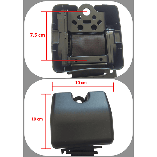 Cinturón De Seguridad Retráctil 3 Puntos Universal Auto Con Bloqueo de Retención o Emergencia