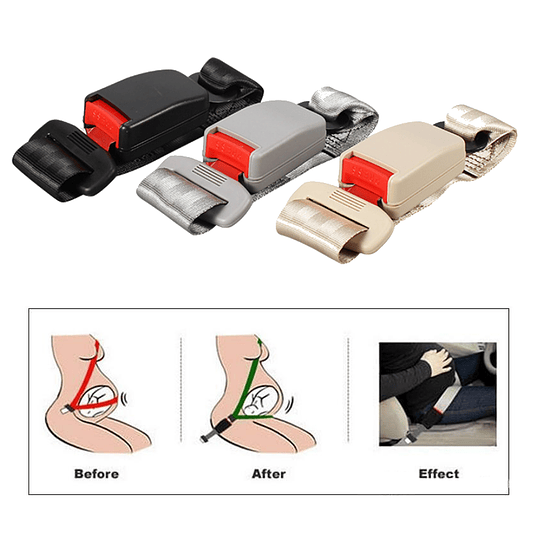 Accesorio Alargador Extensor Para Cinturón Seguridad Del Auto Para Personas Embarazadas o Con Sobrepeso