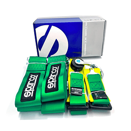 Cinturón Seguridad Deportivo 4 Puntas Para Auto Con Butaca de Carreras Competiciones Tuning Racing