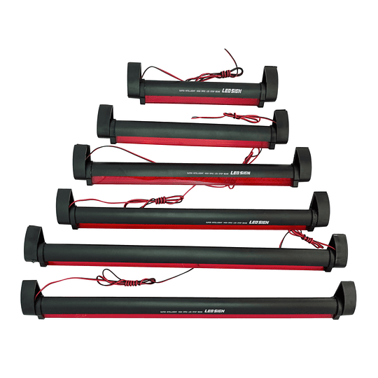 Tercera Luz De Freno Roja Para Alerón o Luneta Vidrio Trasero Universal Auto (24/32/40/48/56/60 LED)
