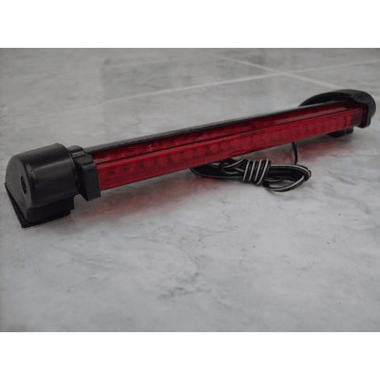 Tercera Luz De Freno Roja Para Alerón o Luneta Vidrio Trasero Universal Auto (24/32/40/48/56/60 LED)