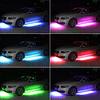 Kit X4 Luces LED RGB (120x90) Iluminación Tuning Nocturna Para Debajo Del Auto Chasis Control Remoto