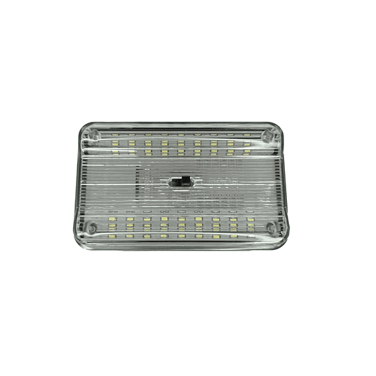 Lampara Luz 36 Led Color Blanco Interior Techo Universal Auto 12V (Luz Normal Y Puerta) 2 Funciones