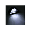 Tercera Luz Freno Roja Triangular Auxiliar Intermitente 12 Led Tipo Formula 1 Universal Auto Moto