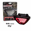 Tercera Luz Freno Roja Triangular Auxiliar Intermitente 12 Led Tipo Formula 1 Universal Auto Moto