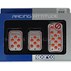 Set Pedales Aluminio Tuning Deportivo Sparco Modelo Settanta Universal Auto Transmisión Mecánica
