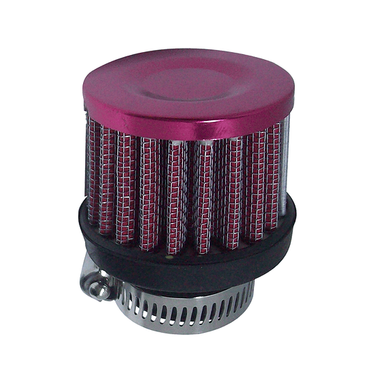 Mini Filtro Aire Colores Tuning Alto Flujo Respiradero Y/O Manguera Retorno Universal Auto Racing