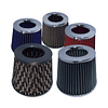 Filtro Aire Biconico Colores Tuning 3 Pulgadas Universal Auto Alto Flujo Racing (Mejora Sonido +HP)