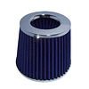 Filtro Aire Biconico Colores Tuning 3 Pulgadas Universal Auto Alto Flujo Racing (Mejora Sonido +HP)