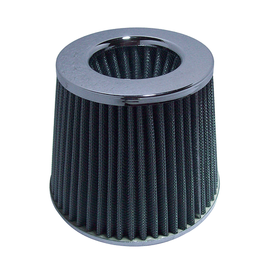 Filtro Aire Biconico Colores Tuning 3 Pulgadas Universal Auto Alto Flujo Racing (Mejora Sonido +HP)