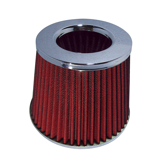 Filtro Aire Biconico Colores Tuning 3 Pulgadas Universal Auto Alto Flujo Racing (Mejora Sonido +HP)